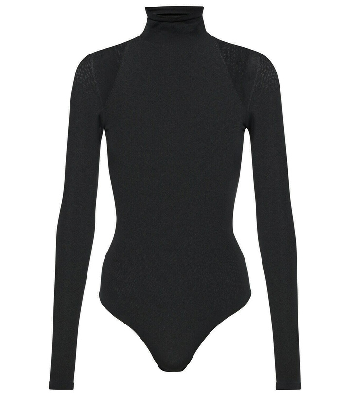 Photo: Alaïa Turtleneck jersey bodysuit