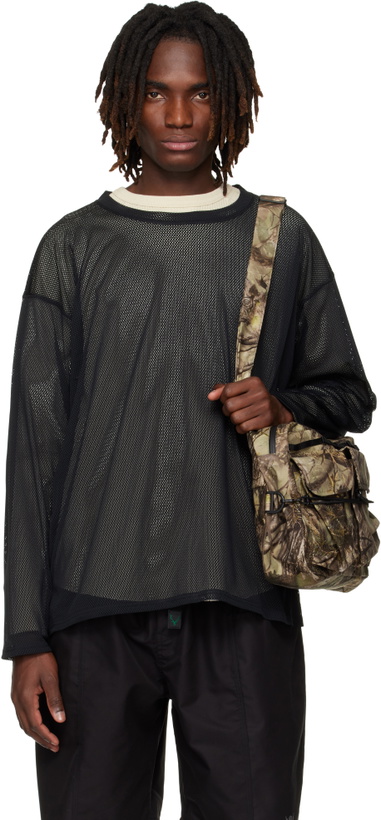 Photo: South2 West8 Black Crewneck T-shirt