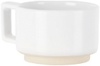 FRAMA White Otto Ceramic Handle Mug