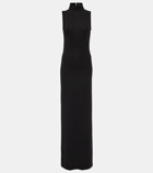 Nili Lotan Reid open-back turtleneck maxi dress