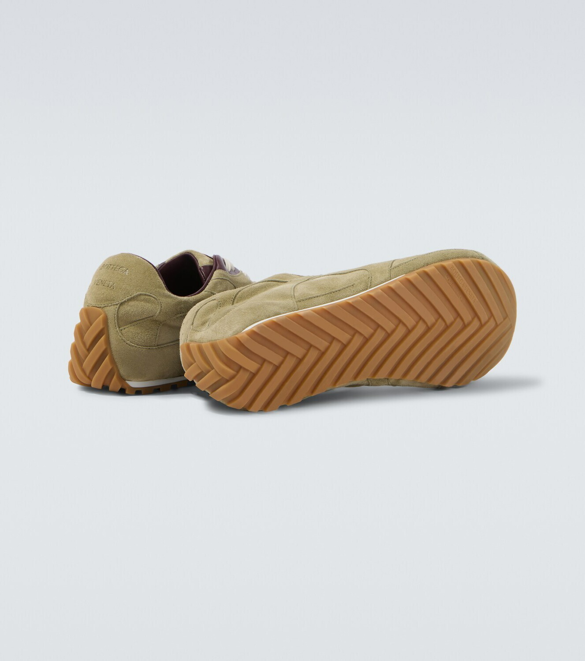 Bottega Veneta Orbit Flash suede sneakers