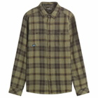 KAVU Men's Big Joe Shirt in Green Ravine