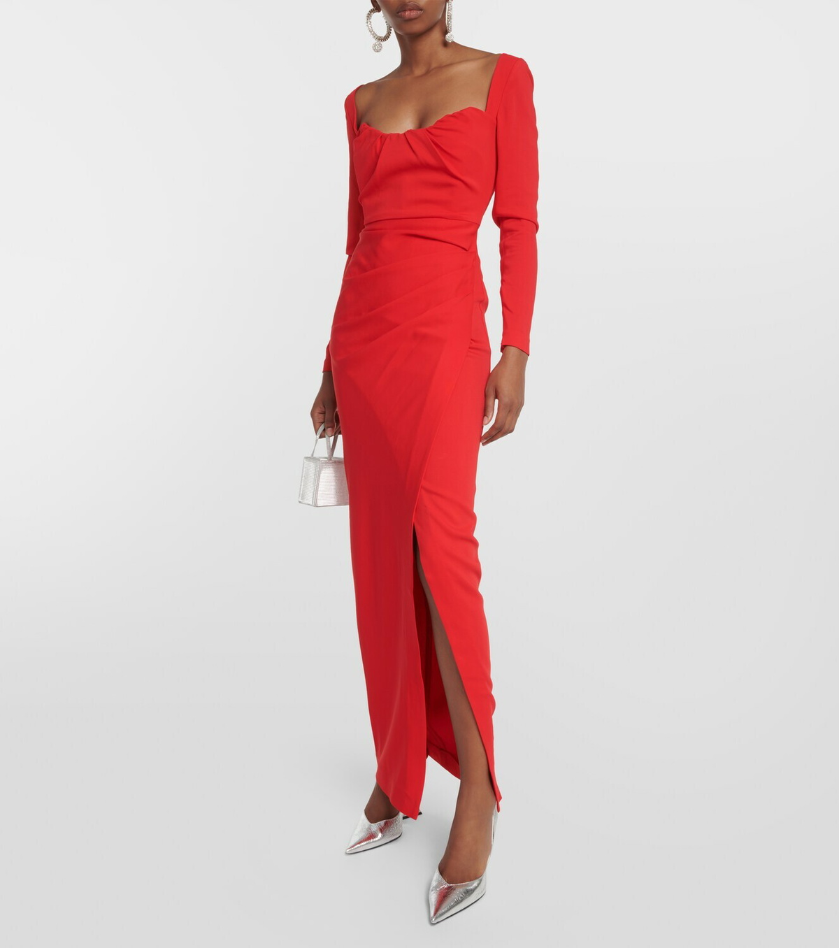 Roland mouret clearance red dress