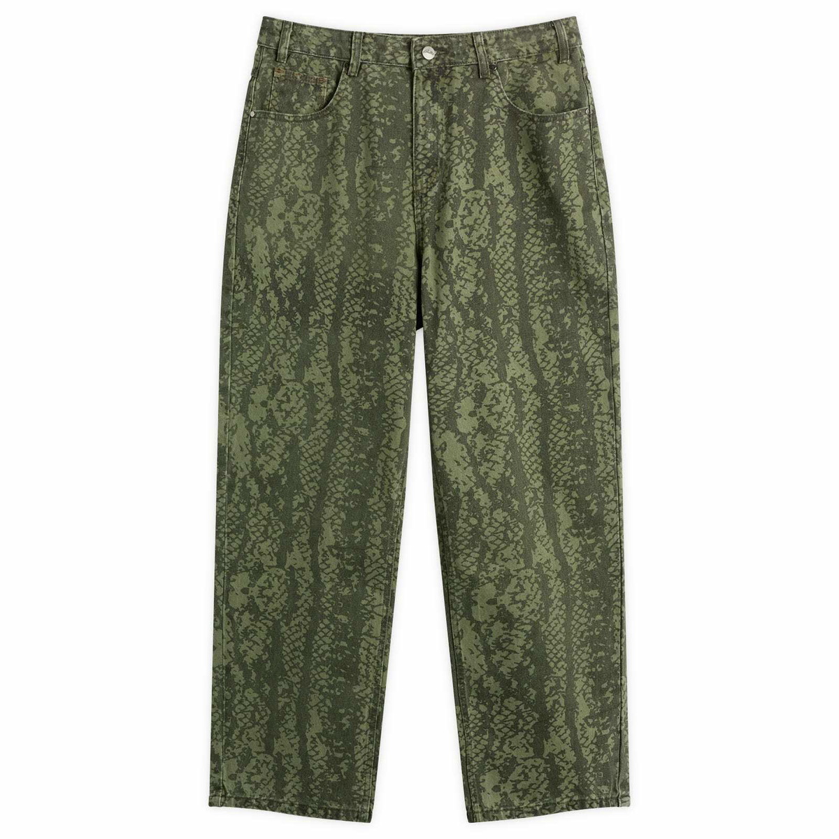 Butter Goods Men's Garage Denim Jeans in Lowland Camo