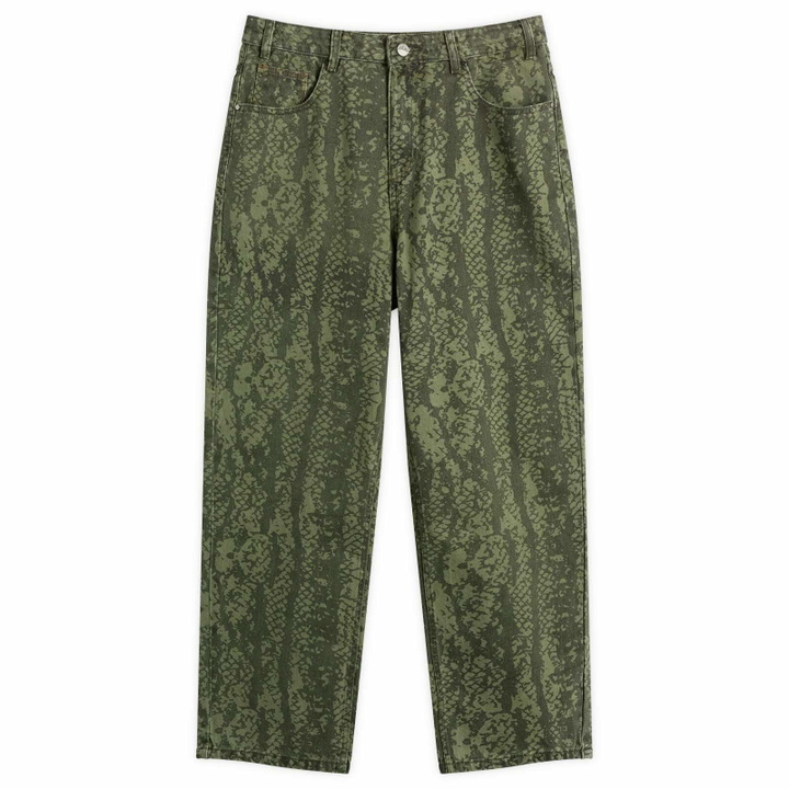 Photo: Butter Goods Men's Garage Denim Jeans in Lowland Camo