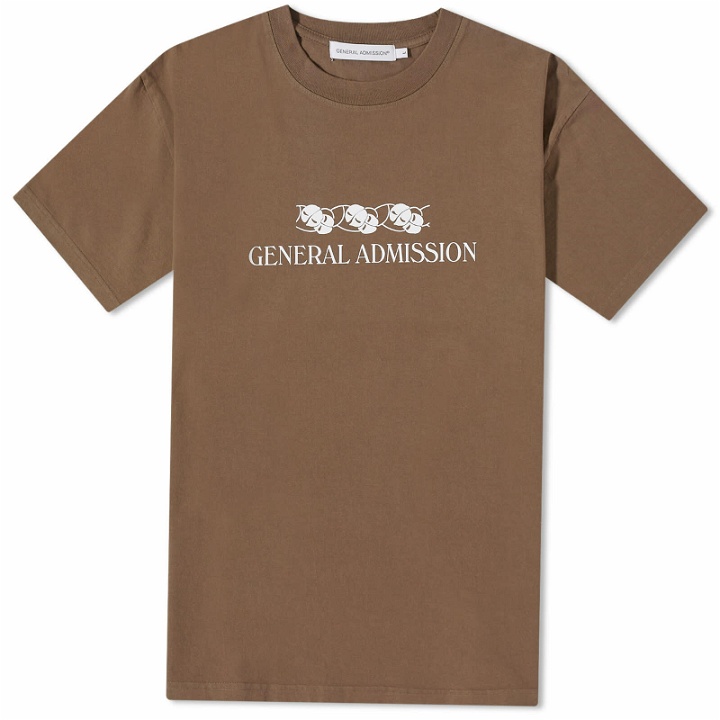 Photo: General Admission Men's T-Shirt in Brown