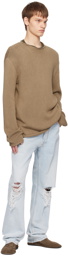 The Row Brown Anteo Sweater