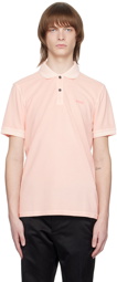 BOSS Pink Bonded Polo