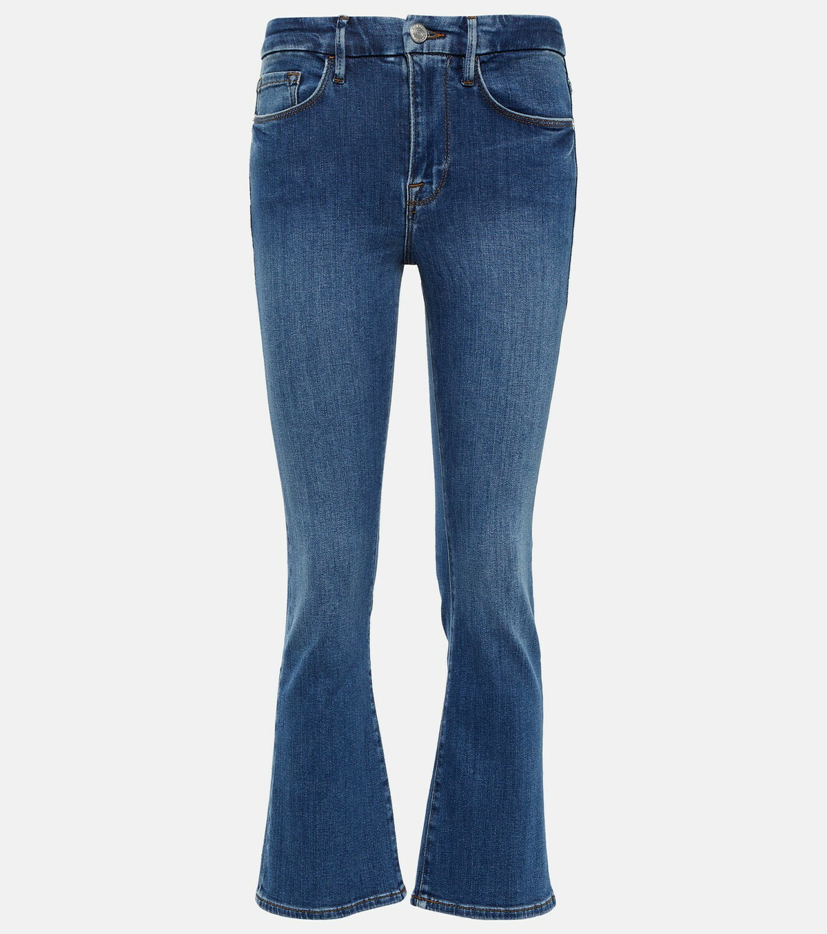 Frame Le Crop Mini mid-rise bootcut jeans Frame Denim