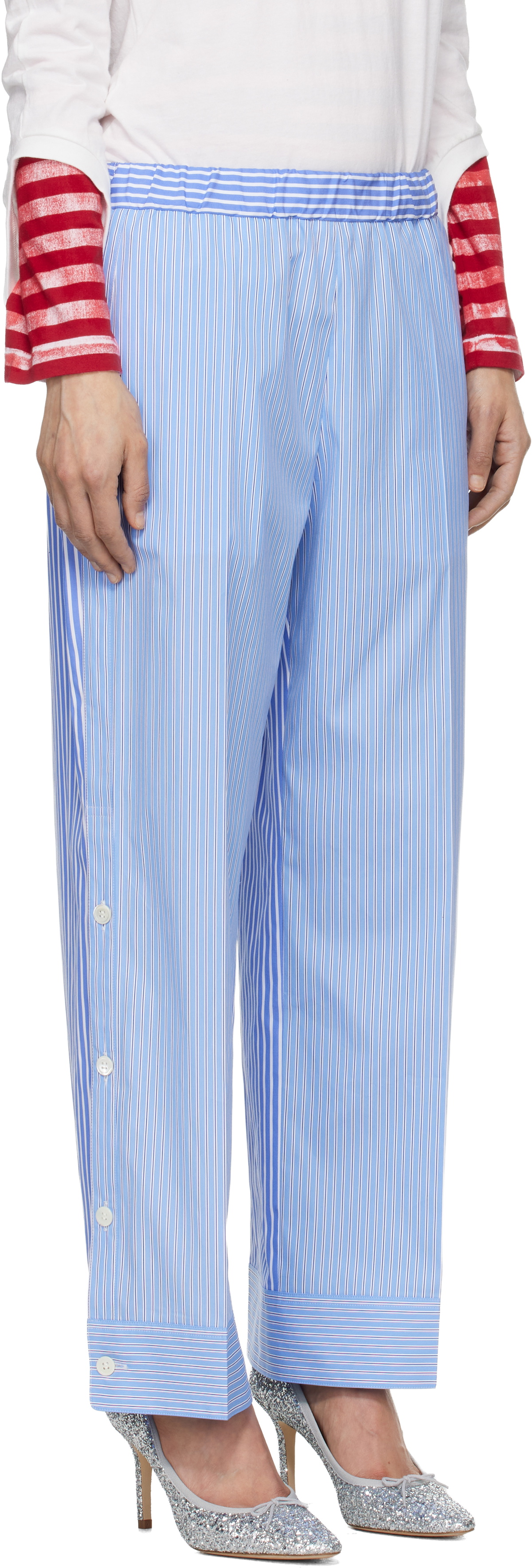 UNDERCOVER Blue UP1F1508-1 Trousers