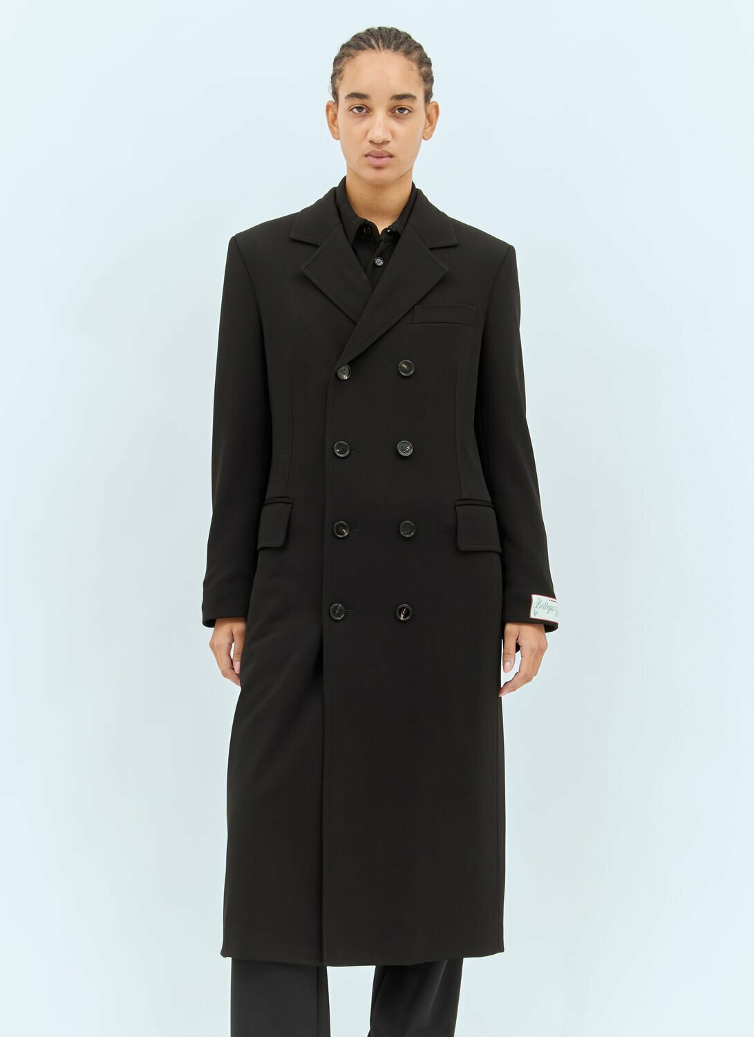 Bottega Veneta Matt Fluid Viscose Jersey Coat