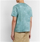 Remi Relief - Tie-Dyed Printed Cotton-Jersey T-Shirt - Green