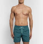 Vilebrequin - Moorea Mid-Length Printed Swim Shorts - Men - Petrol