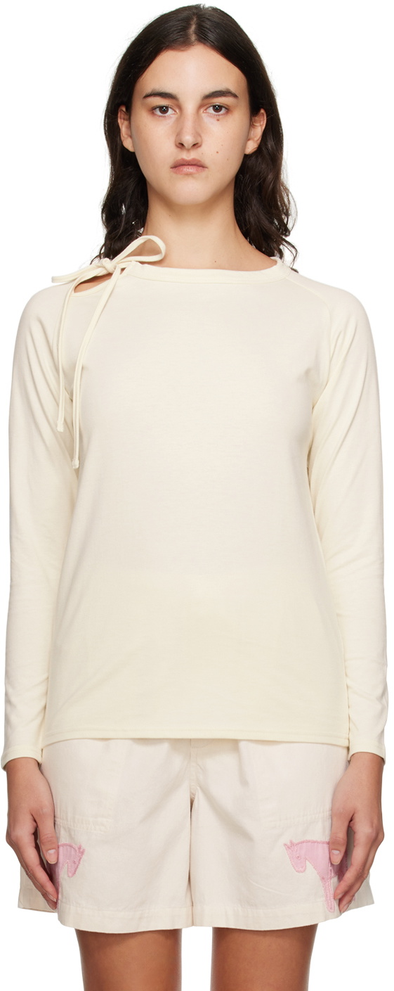 S.S.Daley Off-White Harris Long Sleeve T-Shirt