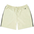 Adidas Men's x Wales Bonner Football Shorts in Sandy Beige