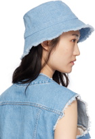 A.P.C. Blue Mark Bucket Hat