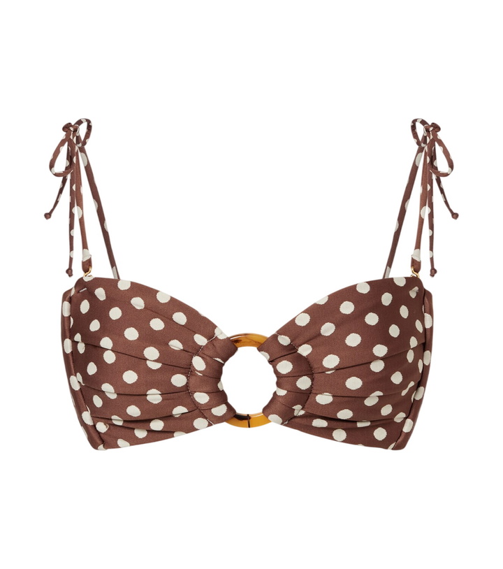 Photo: Montce Vivian polka-dot bikini top