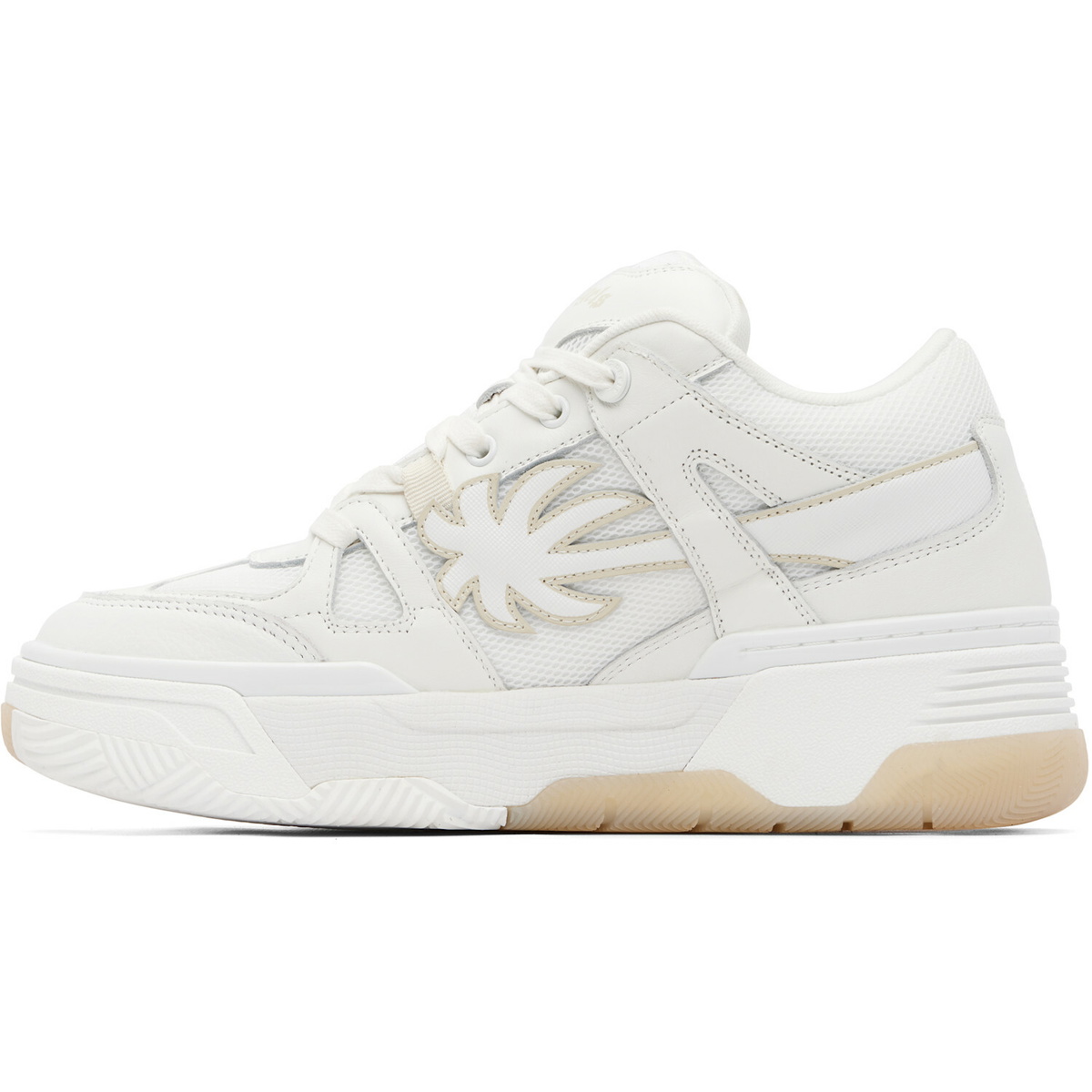 Palm Angels White Palm Skate Sneakers