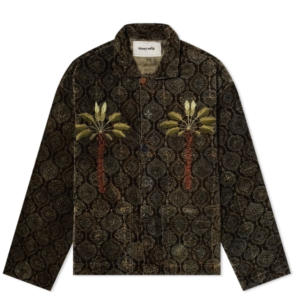 Story mfg. Velvet Palm Short On Time Jacket Story Mfg.