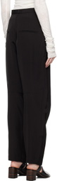BITE Black Evening Belted Trousers