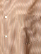 AURALEE Super Fine Wool Striped Shirt