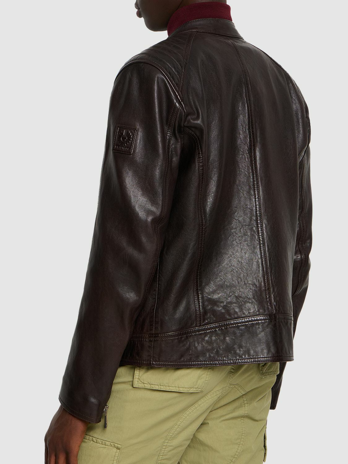 Belstaff ラムレザージャケット V RACER Belstaff V Racer Leather Jacket in Black – Serge+ Jane