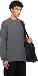 Fear of God ESSENTIALS Gray Holiday Classic Long Sleeve T-shirt