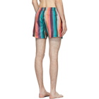 Paul Smith Multicolor Striped Swim Shorts