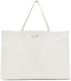 Acne Studios White Oilcloth Tote