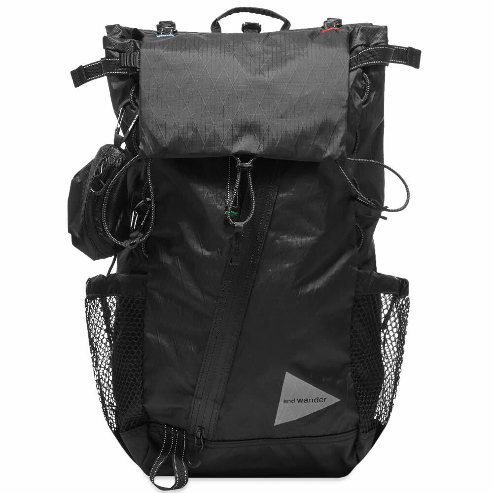 And Wander X-Pac 30L Backpack in Black and Wander