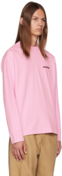 Jacquemus Pink Le Chouchou 'Le T-Shirt Pavane Manche Longues' Long Sleeve T-Shirt