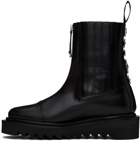 Toga Virilis SSENSE Exclusive Black Chelsea Boots