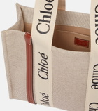 Chloe - Woody Medium canvas tote