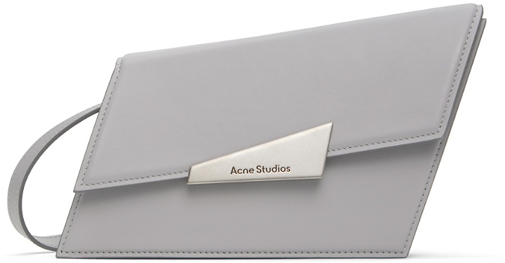 Photo: Acne Studios Gray Micro Distortion Bag
