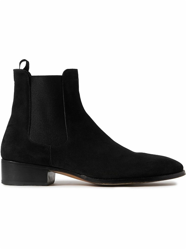 Photo: TOM FORD - Alec Suede Chelsea Boots - Black