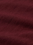 Gabriela Hearst - Stendhal Cashmere Polo Shirt - Burgundy