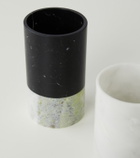 Bloc Studios - x Sunnei marble wine glass