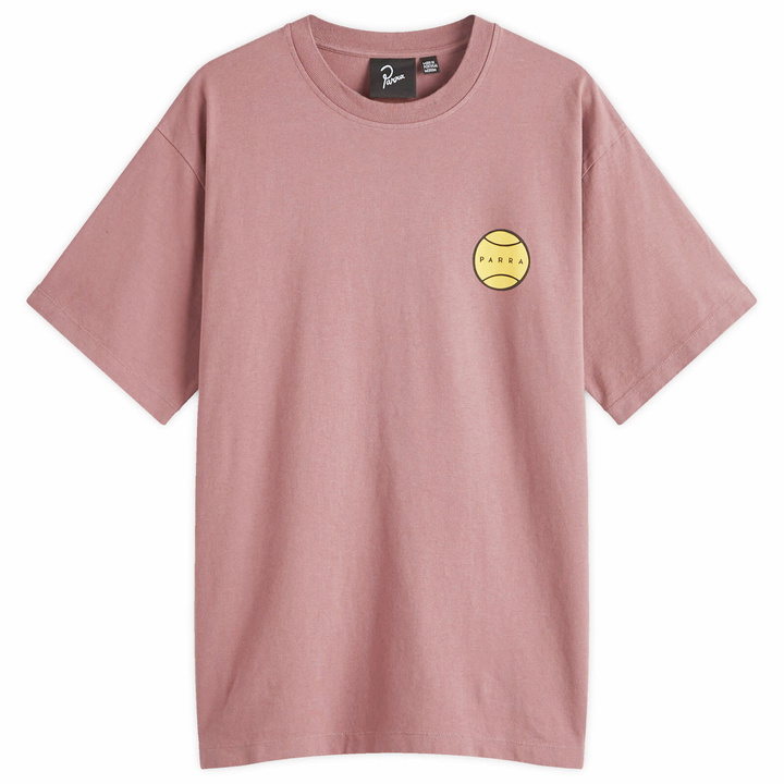 Photo: By Parra Men's Ball Catcher T-Shirt in Dusty Rose
