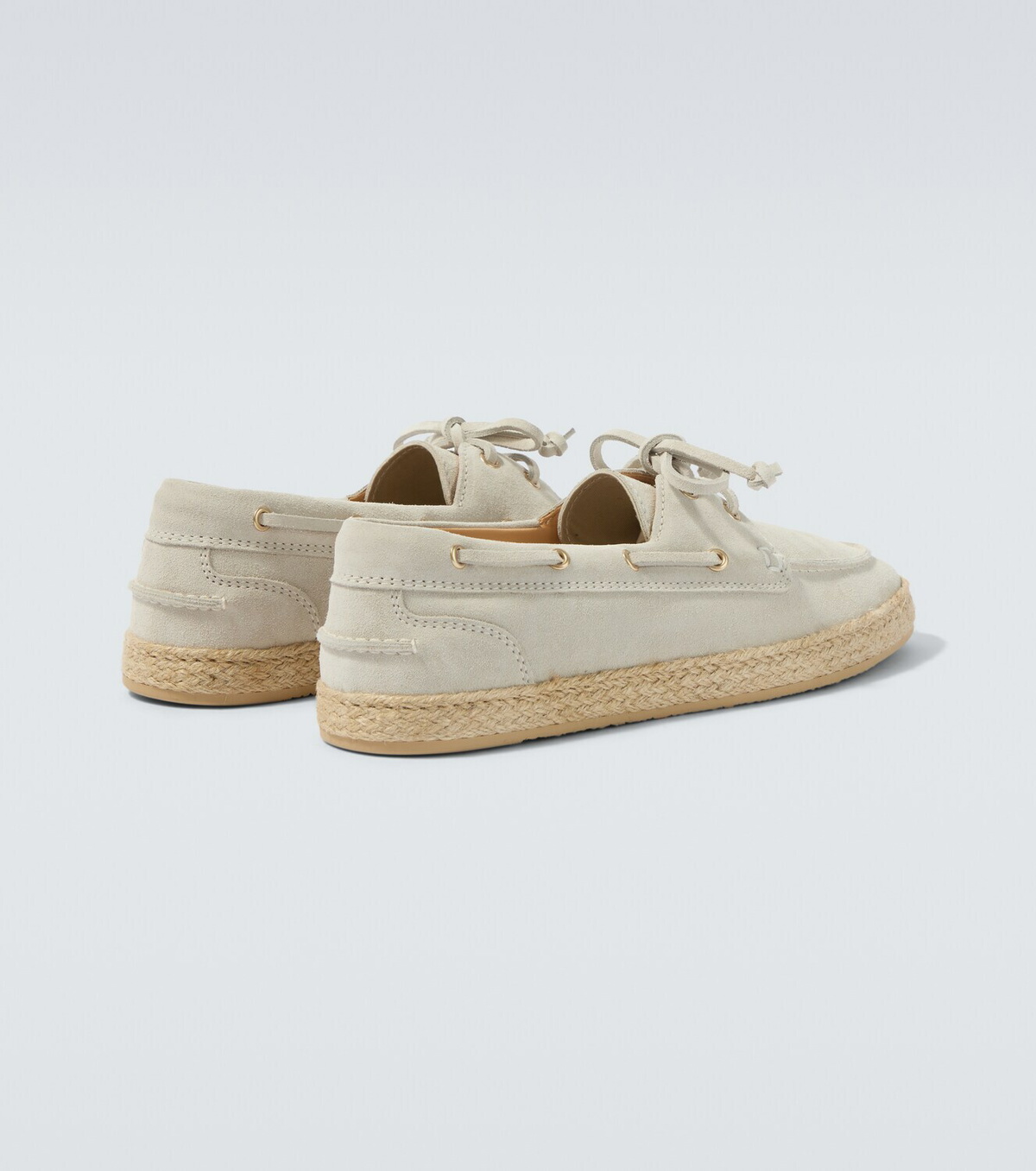 Brunello Cucinelli Suede boat shoes