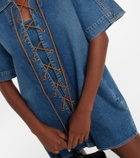 Petar Petrov Amos denim minidress