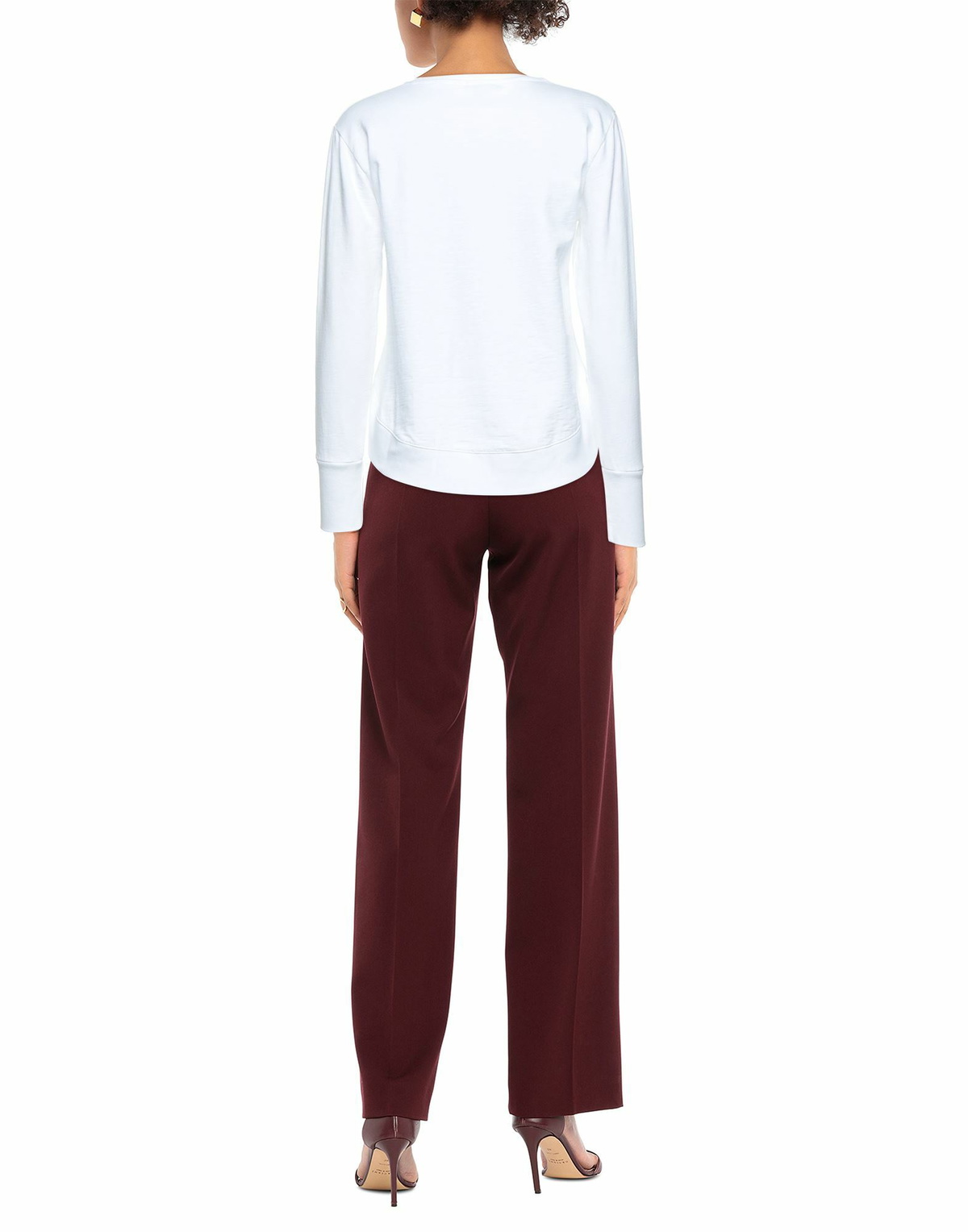 Crossley Womens Sweatshirt in White