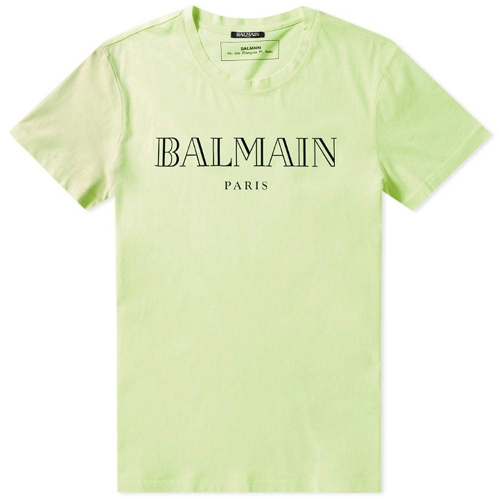 Photo: Balmain Paris Logo Tee