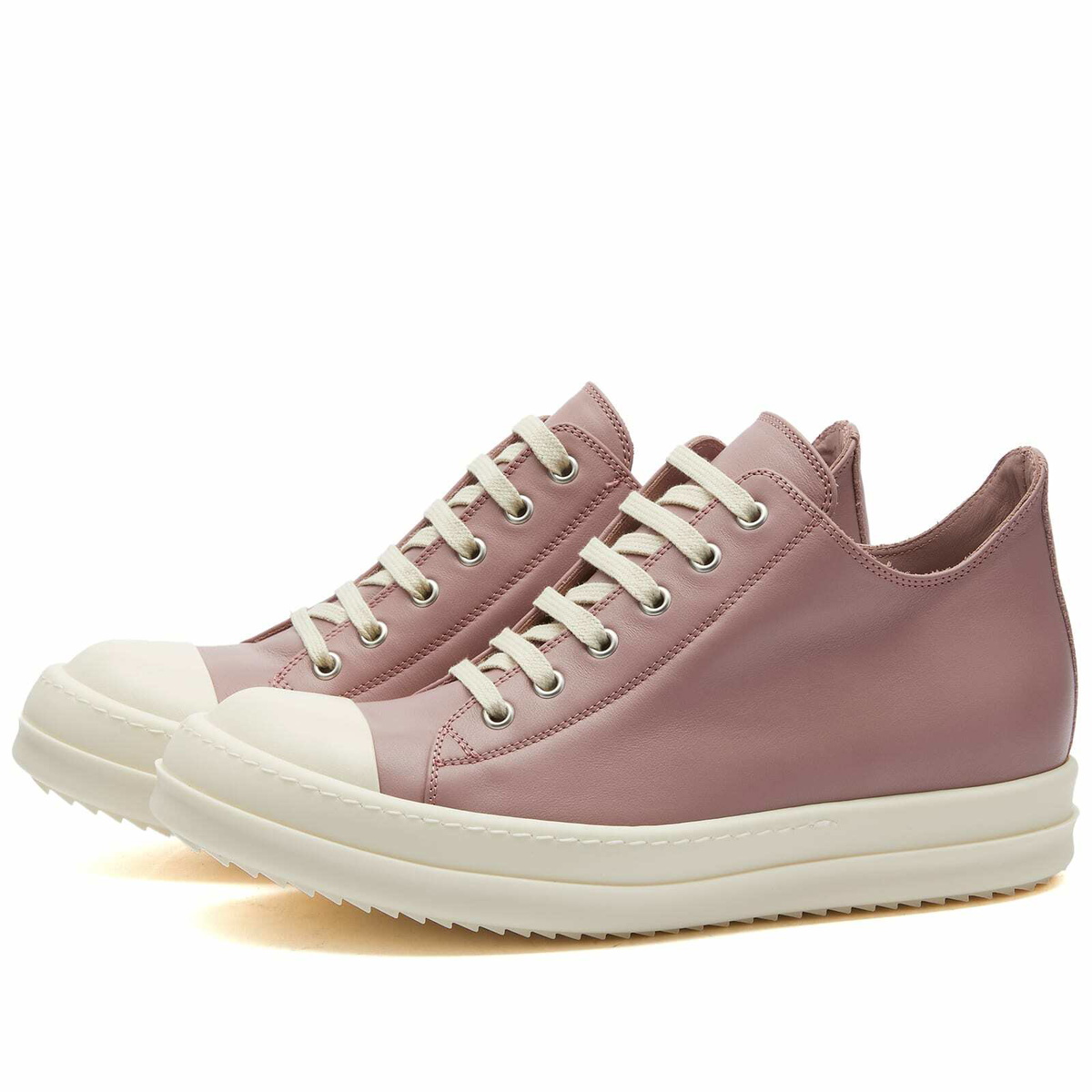 Rick Owens Women's Low Sneakers In Pink Rick Owens