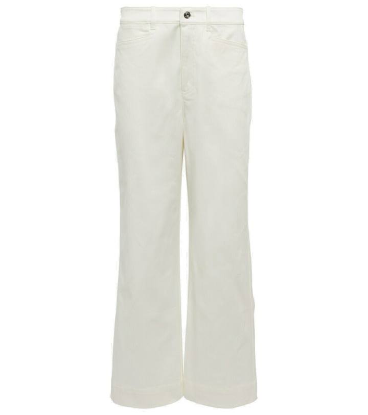 Photo: Proenza Schouler - White Label high-rise wide-leg jeans