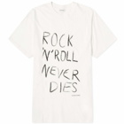 Anine Bing Women's Walker Rock N Roll T-Shirt in Ivory