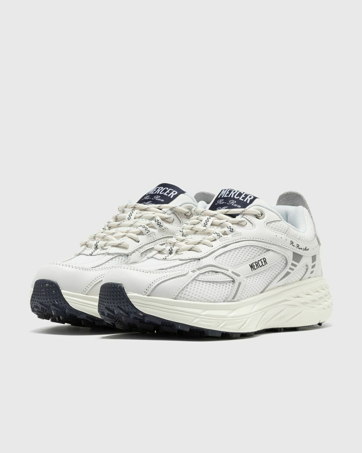 Mercer The Re Run Max Nappa White Lowtop