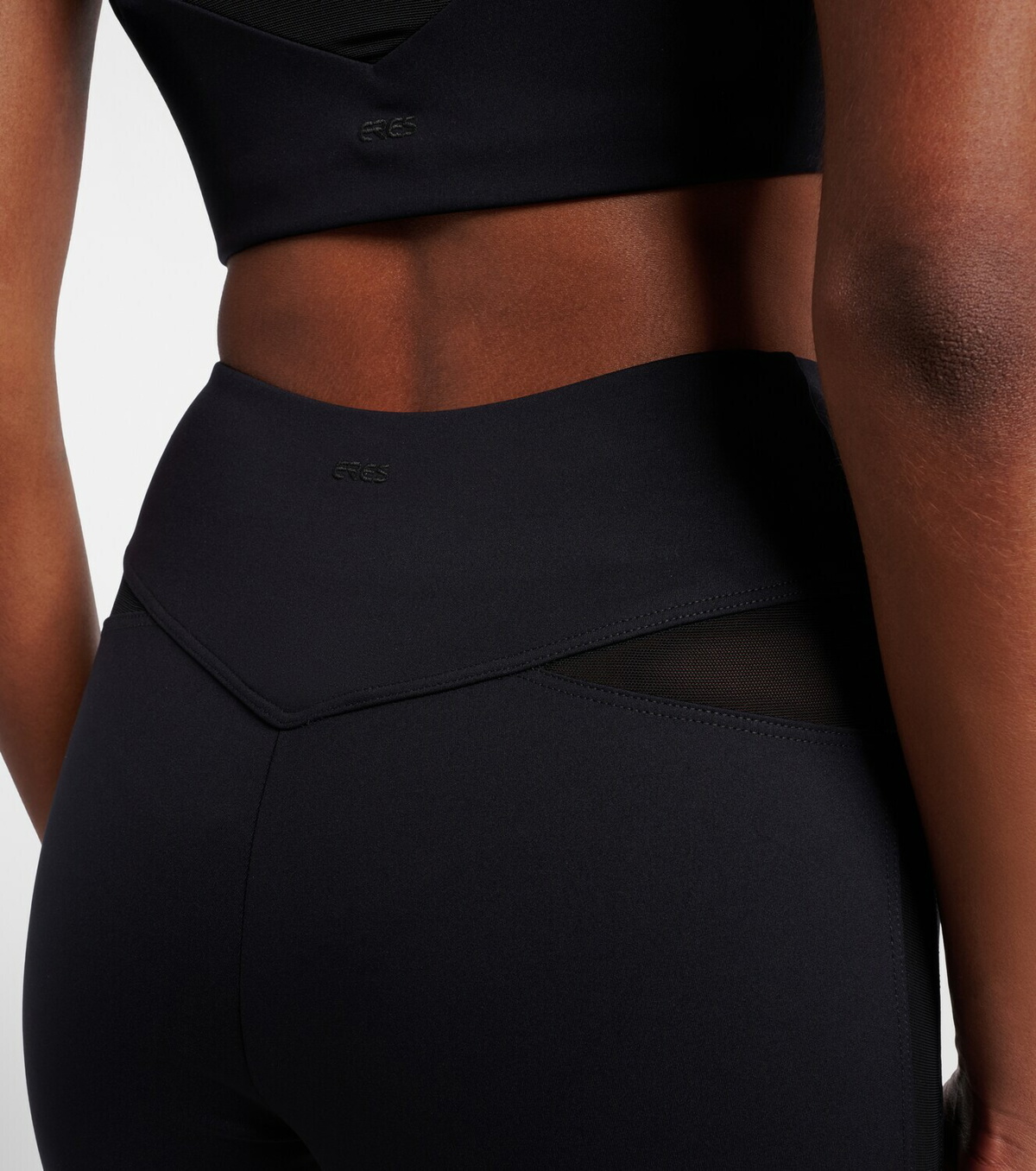 Eres Comaneci tulle-trimmed leggings