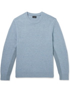 Club Monaco - Donegal Wool-Blend Sweater - Blue