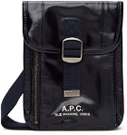 A.P.C. Navy Recuperation Neck Pouch
