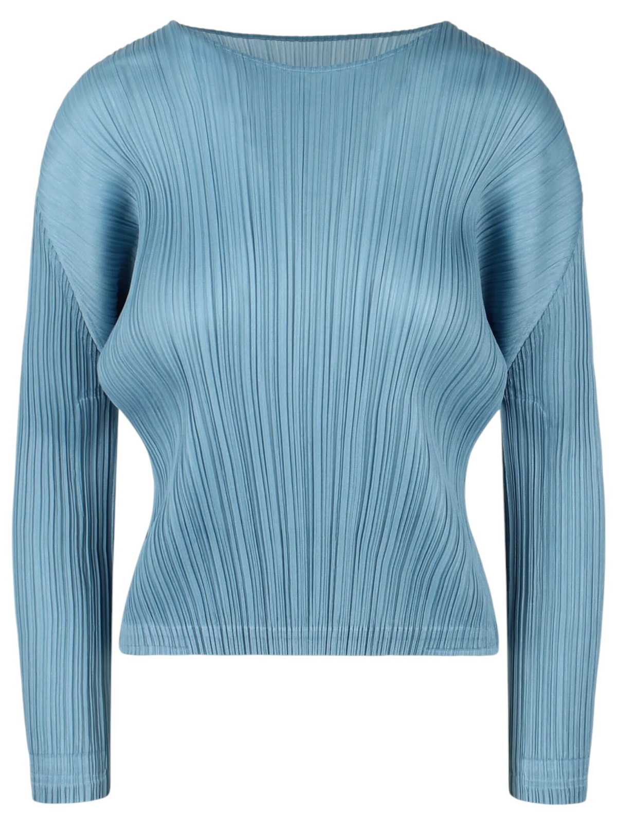 Pleats Please Issey Miyake Women's Long Sleeve Pleats Crew